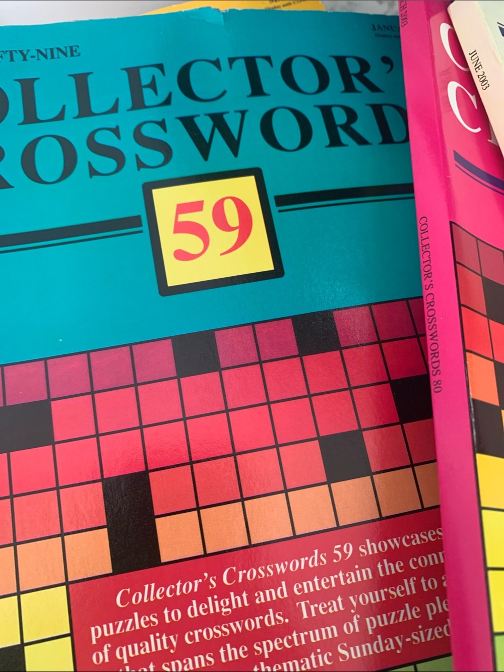 Vintage 7 Kappa Collector's Crossword Puzzle Books 2001-2003 - Picture 6 of 10